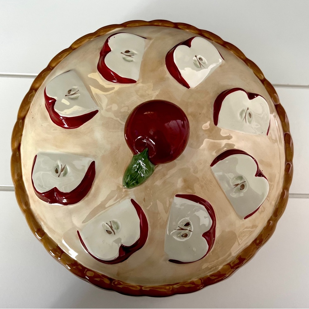 Vintage Apple Pie Plate - Picture 1 of 5